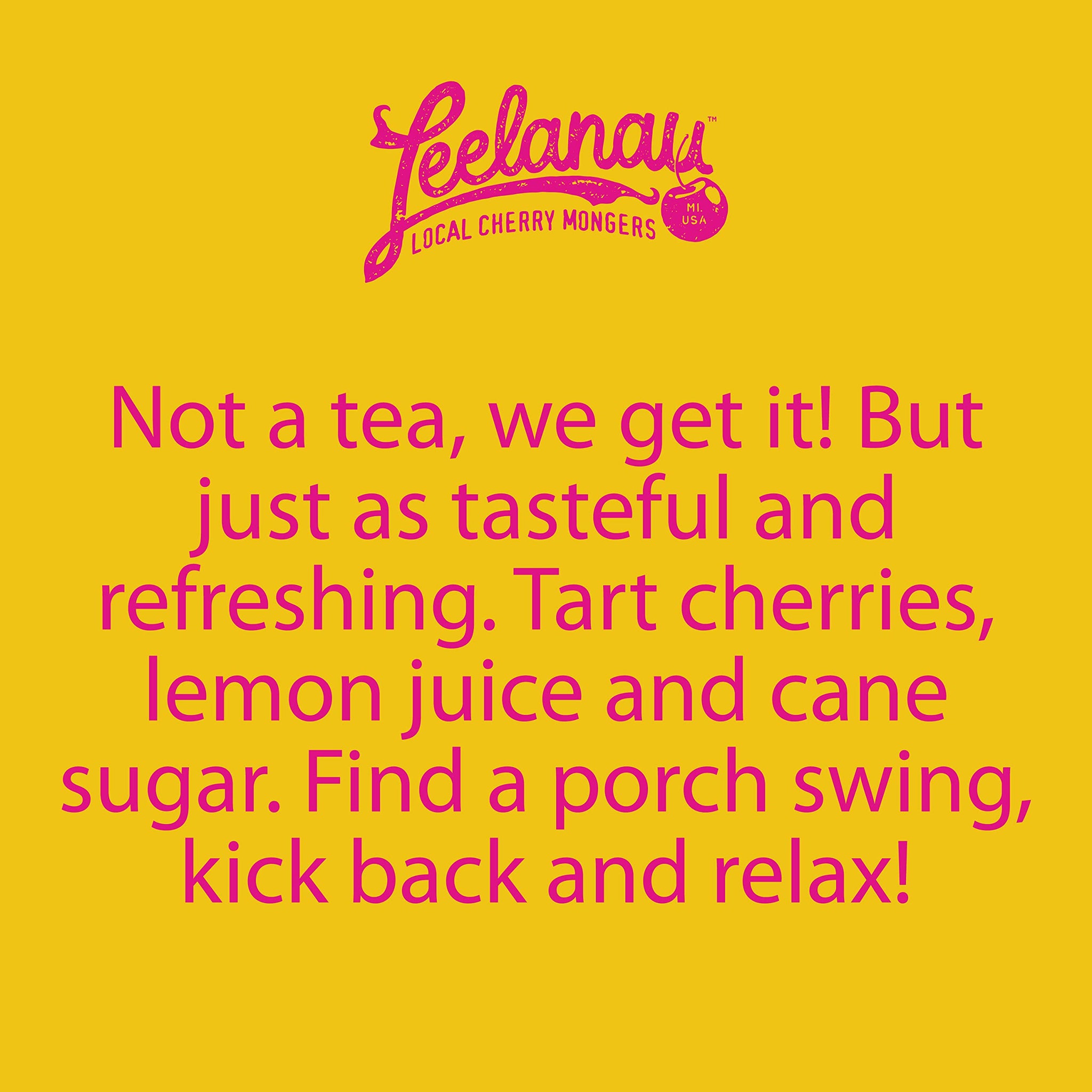 Leelanau Cherry Lemonade, 16 fl oz (Pack of 12)