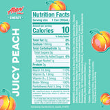 Alani Nu Juicy Peach Sugar Free Energy Drink (Pack of 12)