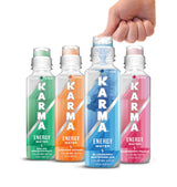 Karma Energy Drink - 12 Pack, Orange Mango Caffeinated Water with Cognizin® Nootropics, Vitamins & Immune Support, Low Calorie