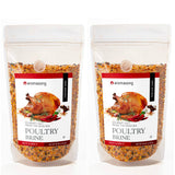 Aromasong Turkey Brine, Hot & Spicy, For Wet & Dry Brining, 2 Lb. 2 pack 100% Natural, Gourmet Sea Salt Poultry Seasoning, for Roasting, Grilling