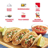 Chata Authentic Mexican Carnitas, Slow Cooked Pork, 8 oz, Pack of 3