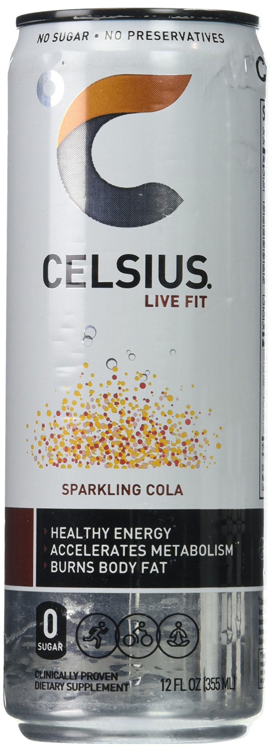 Celsius RTD Sparkling Cola, 12 Ounce