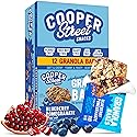 Cooper Street Granola Bakes - Soft Baked Oats, Grain & Seeds Breakfast Granola Cookie Bars - Nut & Dairy Free, Low Sodium, Healthy Lunchbox Snacks