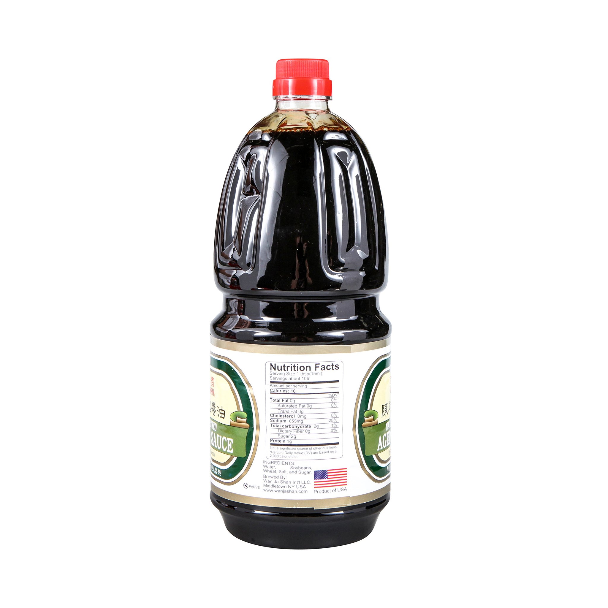 Wan Ja Shan Non GMO Aged soy sauce 54 fl oz