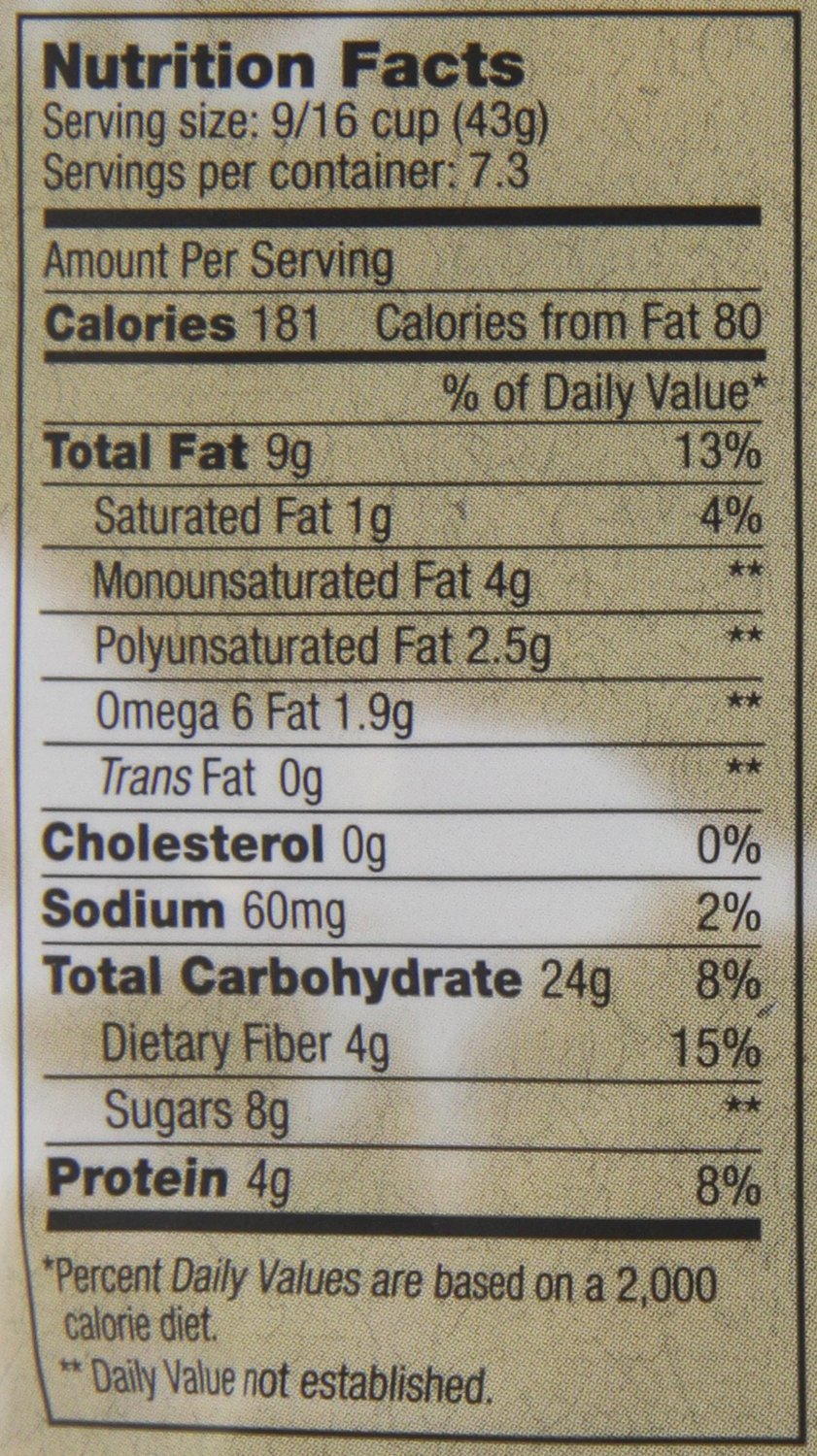 Giddy Up & Go Granola, Organic, Notoriously Nutty, 11 Ounce (Pack of 6)
