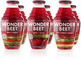 Beetology Organic Beet Juice 8.45oz "Variety Pack", 2 bottles each of: Beet + Veggie, Beet + Lemon Ginger, Beet + Cherry (6 Pack) Wonder Beet Juices |