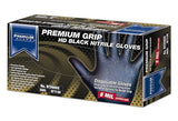 Premium Guard - Nitrile Gloves Heavy Duty 8 Mil Disposable, Powder Free, Black, 50 Gloves per Box (X-Large)