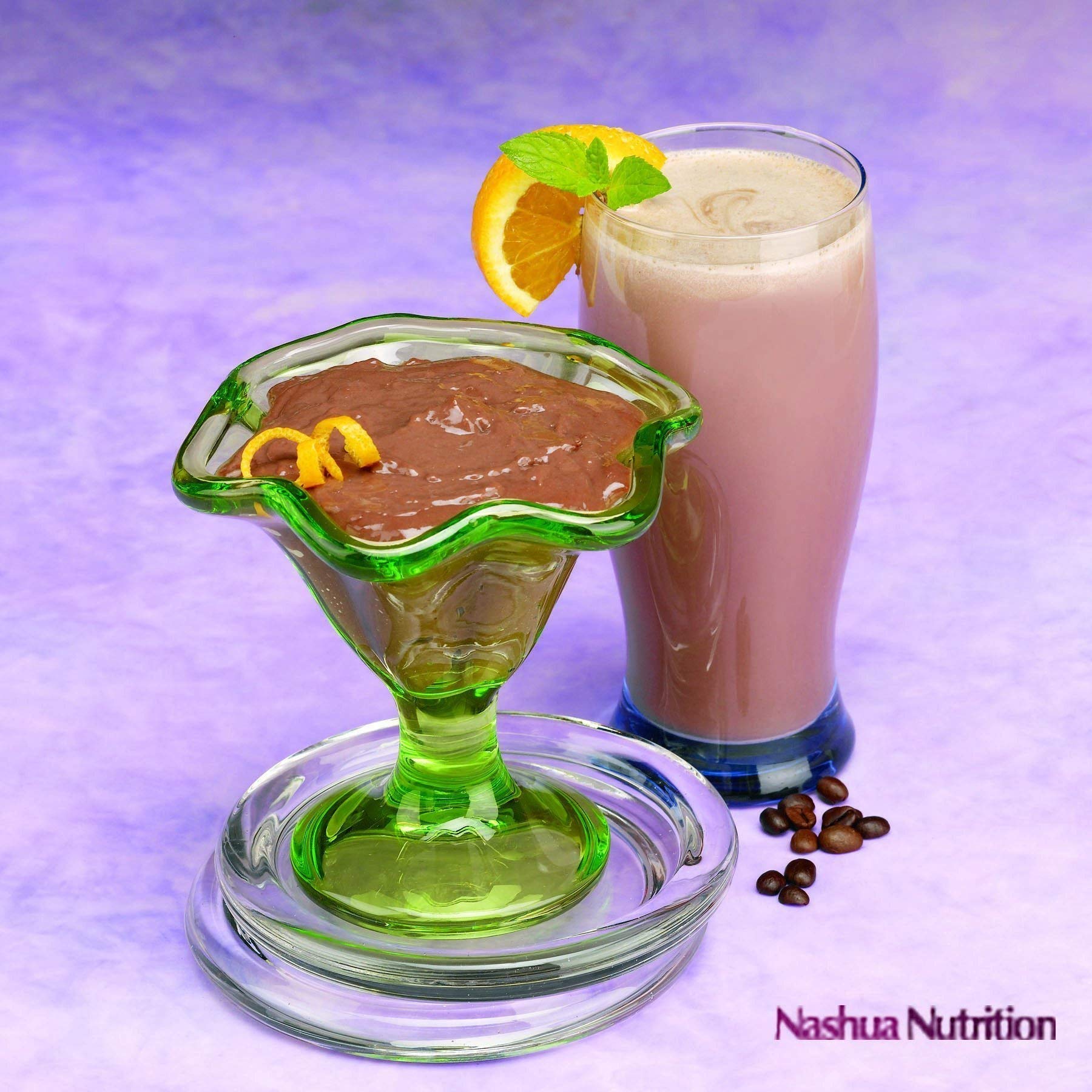 Weight Loss Systems Mocha Aspartame Free Pudding/Shake Mix, 15g Protein, Low Calorie, Low Carb, Low Fat, 7 Serving Box