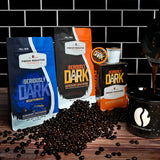 Fresh Roasted Coffee, Seriously Dark Decaf Artisan Blend Drip Ground Coffee, Dark Roast, Kosher, 12 oz