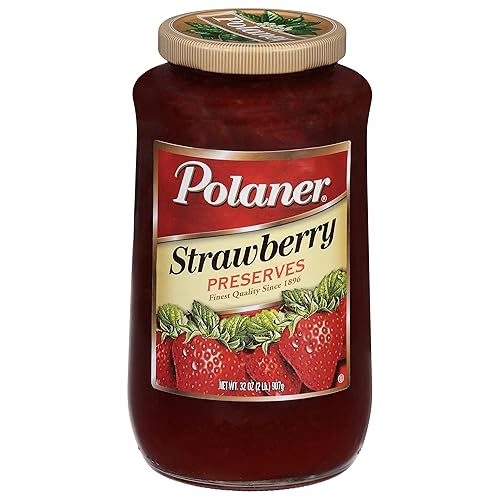 Polaner Preserves, Strawberry, 32 Ounce
