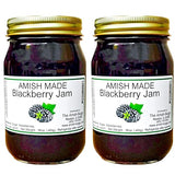 Amish Blackberry Jam - Two 18 Oz Jars