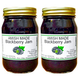 Amish Blackberry Jam - Two 18 Oz Jars
