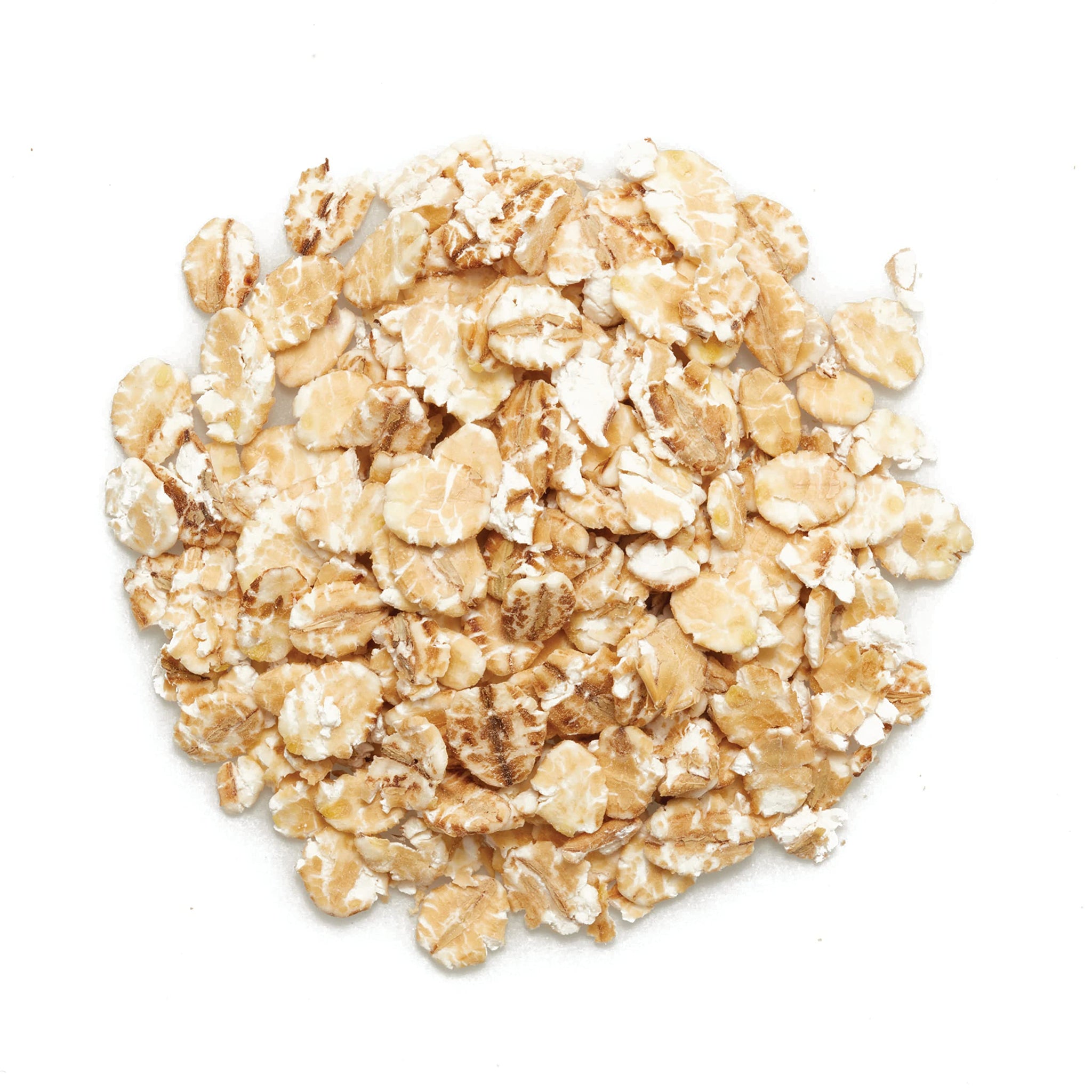 Yupik Organic Barley Flakes, 2.2 lb (35.2 oz), Non-GMO, Vegan, Kosher, Steamed, Rolled & Lightly Roasted Whole Barley Grains, Source of Fiber & Iron, Alternative to Oats, Ideal for Cooking & Baking