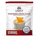 Legacy Essentials Long Term Dried Cheese Powder - 15 Year Shelf Life Powdered Cheese Blend for Emergency Food Storage Supply (Quantity 1)