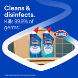 Clorox Toilet Bowl Cleaner Bleach, Rain Clean, 24 Fluid Ounces, Pack of 2 (Package May Vary)