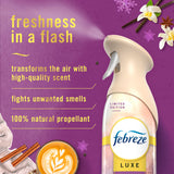 Febreze Air Mist Air Freshener Spray, Odor-Fighting Room Spray, Air Fresheners for Home and Bathroom and Kitchen, Aerosol Can, Cuddle Weather Scent