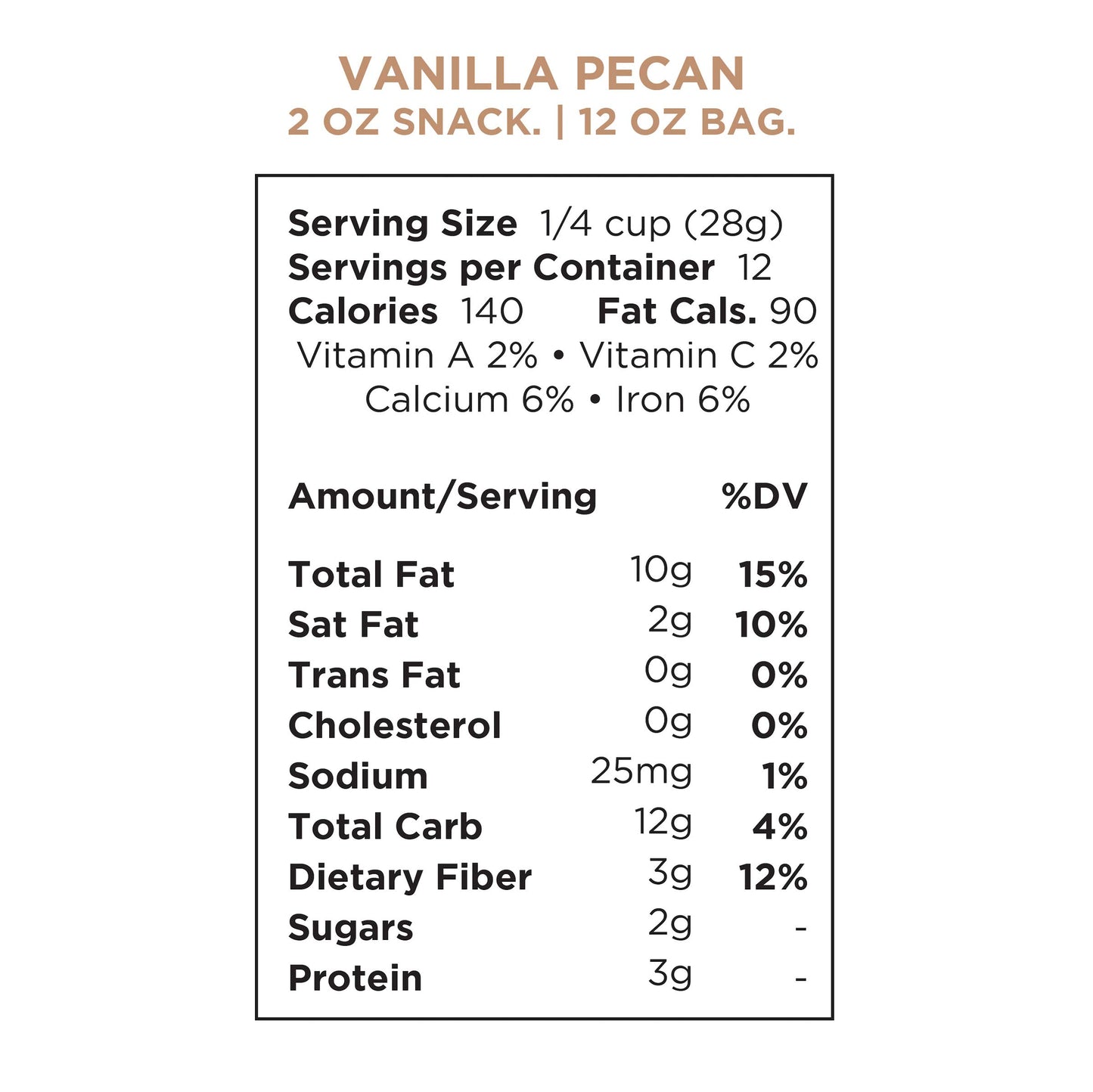 Boulder Granola Organic Gluten-Free Low-Sugar Healthy Granola (Vanilla Pecan, 12 ounce)