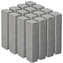 Maryton Pumice Stone for Toilet Cleaning, Non Scratch Pumice Stone for Cleaning Hard Water Stain on Toilet Bowl, Tile, Kitchen, Pack of 16
