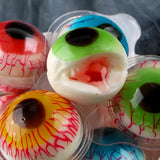 QIXINLIZYY Eye Candy -11 oz can (30 pills) - Fruit bursting filling gummies - individually packaged Halloween candy - Children's party favorite