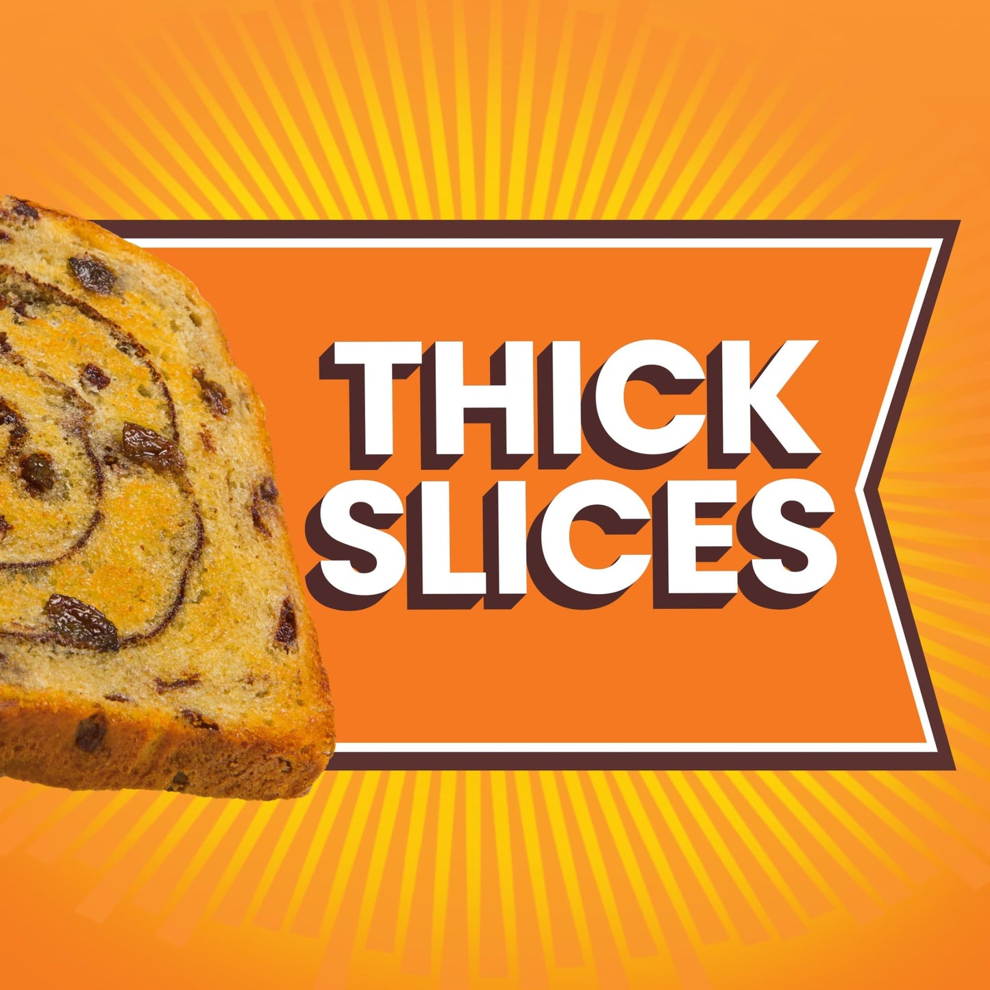 Thomas’ Cinnamon Raisin Swirl Bread, 16 Oz Cinnamon Raisin Bread Loaf