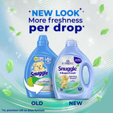 Snuggle SuperFresh Fabric Softener Liquid, Ultra Concentrated, 78.8 Oz, 150 Medium Loads, Morning Breeze Fabric Conditioner, Lasting Scent, Fights
