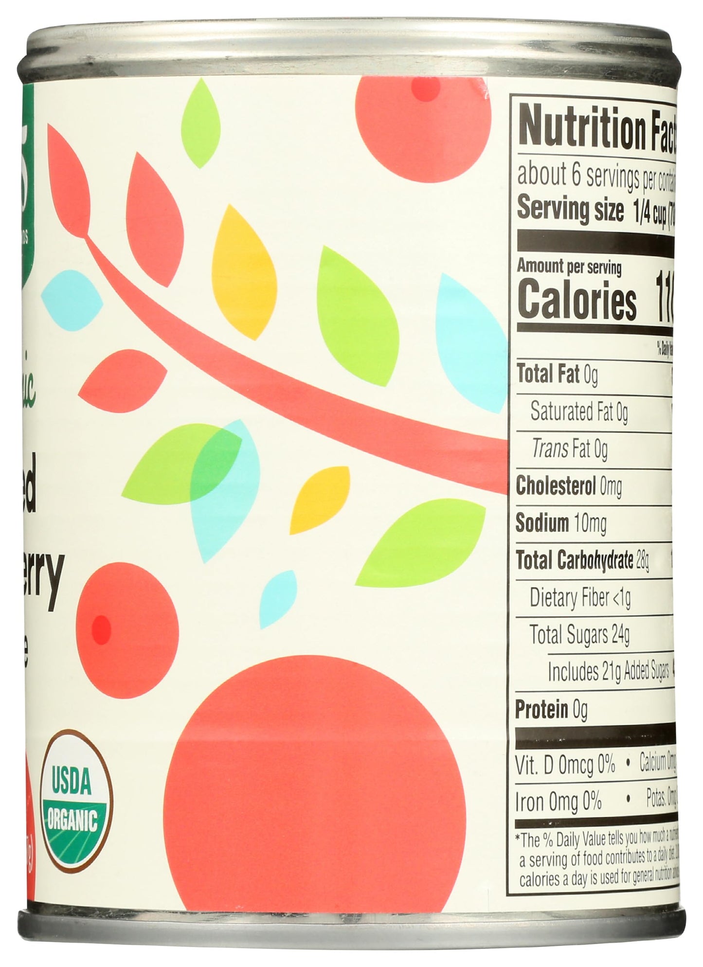 365 by Whole Foods Market, Organic Jellied Cranberry Sauce, 14 Ounce