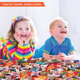 Fun Express Bulk Candy Variety Pack 1000 Pieces - 13 lbs Individually Wrapped Assorted Candy for Party Favors, Pinata Stuffers & Goodie Bags | Perfect