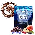 Blueberry Bliss Tea, Organic Loose Leaf Herbal Tea - Real Fruit, Summer Juice, Caffeine-Free, Refreshing Sweet Iced Drink - 4 oz Resealable Bag (Makes