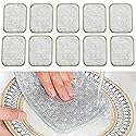 Multipurpose Wire Dishwashing Rags for Wet and Dry, 2026 New Reusable Steel Wool Scrubber 2-Layer Microfiber Wire Dishcloth, Multifunctional Dish Rags