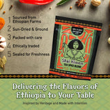 Brundo Ethiopian Spice Company Shai Kimem | Traditional Ethiopia Tea Spice Blend | Crafted and Imported from Ethiopia | Mix of Cinanmon, Green