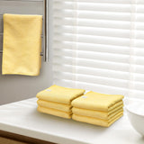 Simple Houseware 9-Pack Microfiber Cleaning Towels, Heavy-Duty & Reusable Cloths for Home, Kitchen, and Car, 16" x 24", 325 GSM