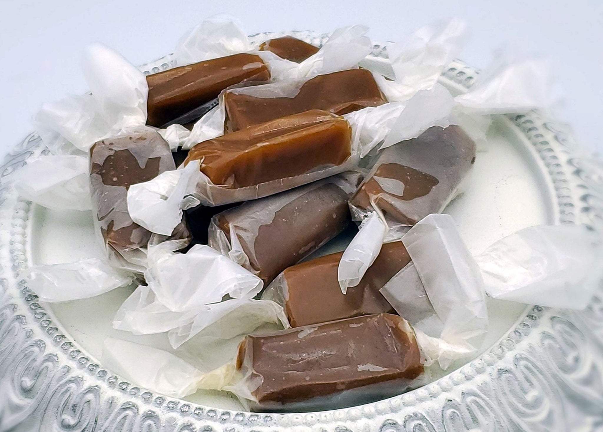 Amish Home Made Candies - Three 8 oz. Bags (Espresso Caramels)