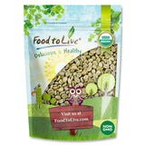 Food to Live Organic Honduran Arabica Green Coffee Beans, 12 Ounces - Whole, Unroasted, Washed Bean. Single Origin. Fresh Crop. Non-GMO, Vegan
