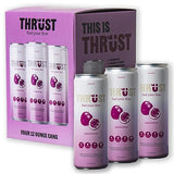 Thrust All Natural Wellness - 4 Pack | Nitric Oxide Beverage | 5 g Sugar, 25 Cal | Boost Blood Flow | Increase Circulation & Vitality Support