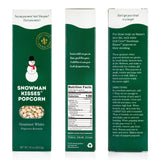 Dell Cove Spices Christmas Popcorn Trio Gift Box | Set of 3 Gourmet X-Mas Kernels | Stocking Stuffer and Unique Holiday Gifts