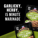 McCormick Grill Mates Garlic, Herb & Wine Marinade Mix, 0.87 oz