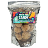 Freeze Dried Candy Chocolate Caramel Milk Bites Crunchy Treats - Space Theme Party Favor Gift Idea, 1.4 oz