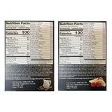 PROTIFIT - High Protein Caramel Caffe Latte & Lemon Raspberry Pudding & Shake Mix 2 Pack, 15g Protein, Low Calorie, Low Fat, Low Carb, Aspartame Free