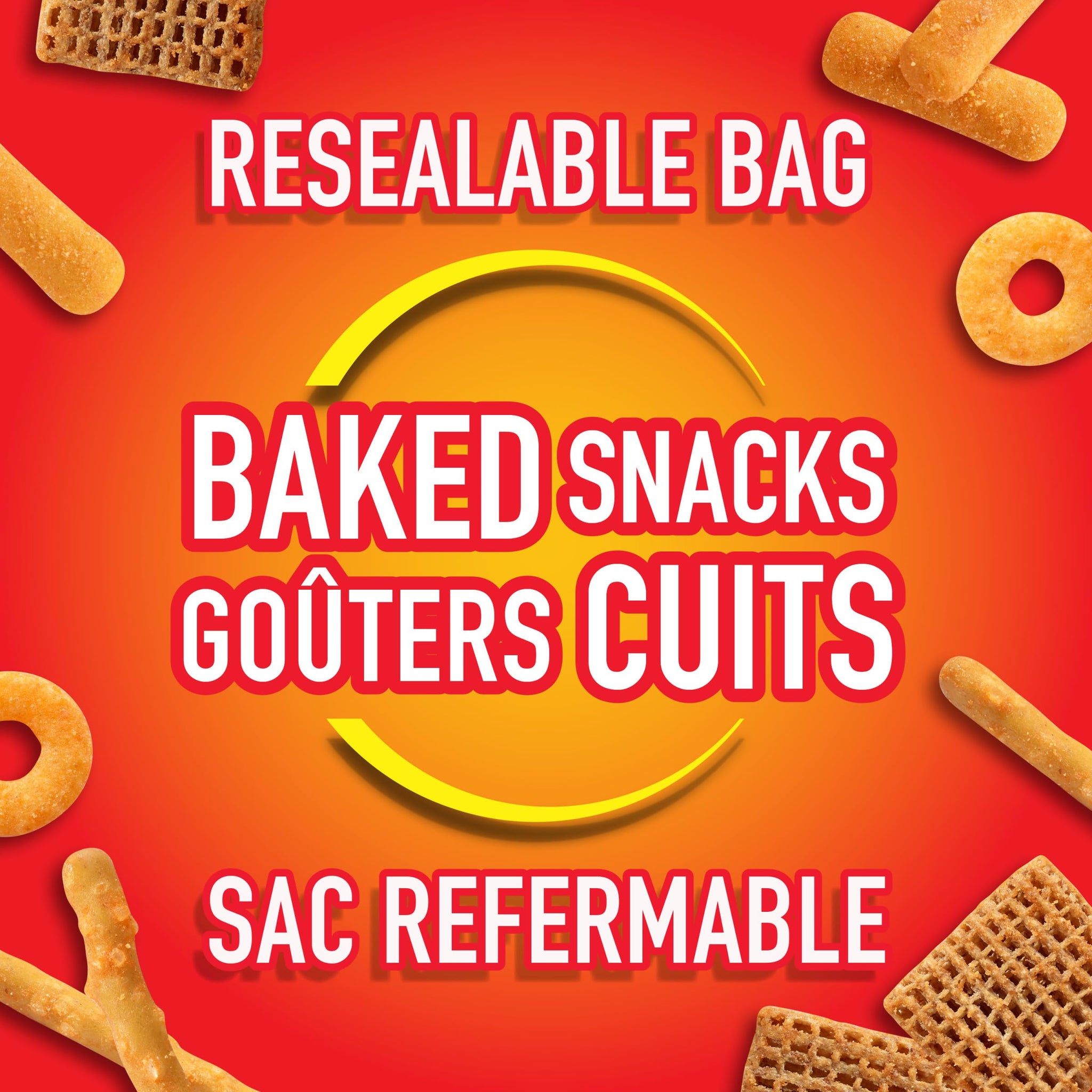 Christie Bits & Bites Cheddar Flavor Cracker Snack Mix, 145g/5 oz