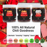 SAUCE UP Extra Spicy Chili Crisp Sauce 6oz | Artisan Crispy Chili Oil with 13+ Superfoods | Natural, Vegan, Gluten-Free, Keto, No MSG | Bold Flavor
