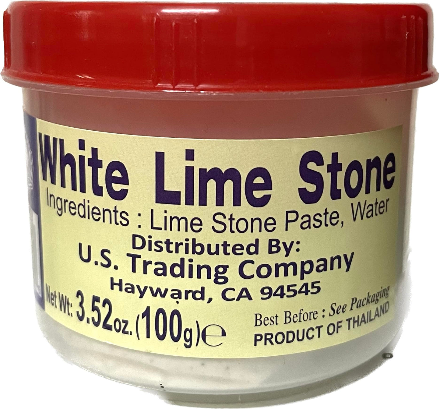 White Lime Stone - Vôi Tr?ng 3.52 oz ( 1 pack)