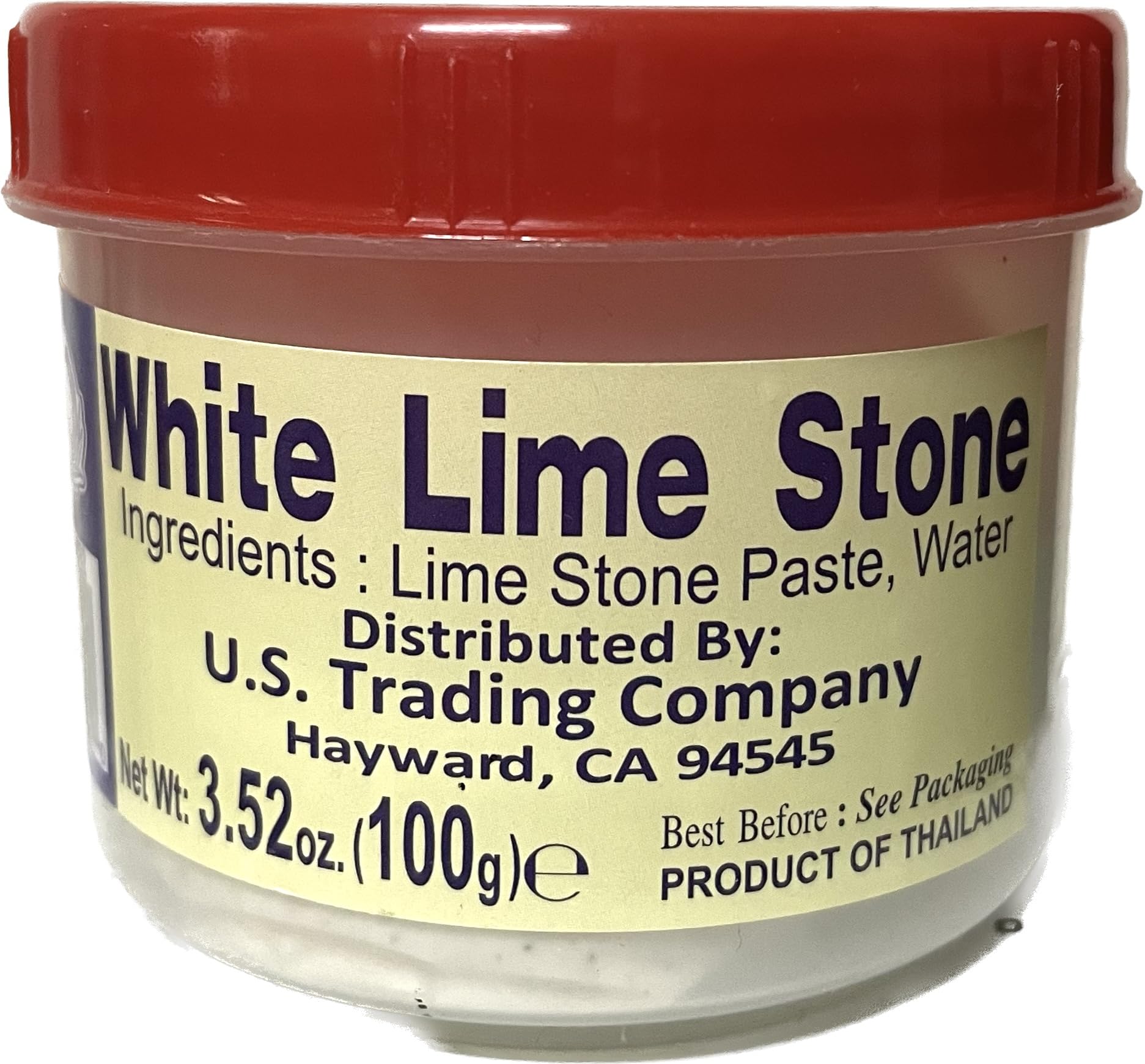 White Lime Stone - Vôi Tr?ng 3.52 oz ( 1 pack)