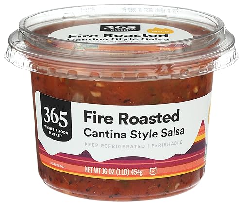 Whole Foods Market Mild Cantina Style Roasted Salsa, 16 oz