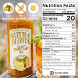 Natural Blonde Golden Bloody Mary Mix - All-Natural Cocktail Mixer with Hand-Picked Golden Tomatoes - Low Calorie, Gluten Free - 25 Fl Oz (1 Pack)