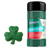 Bakerpan Green Sugar Sprinkles for Baking - 7 Ounce Forest Green Decorating Sugar Crystals for Cookies, Cake Pops, Ice Cream (Made in USA)
