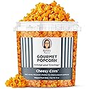 Renée’s Cheesy Corn™ Connoisseur Popcorn™ - real Wisconsin cheddar cheese is smooth and velvety- delicious cheesiest fresh popped, handmade snack or
