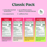 Bloom Pop Prebiotic Soda 12 Pack, Variety Pack, 12oz Cans | Soda for Gut Health, Low Calorie, No Caffeine, Healthy Soft Drink Alternative