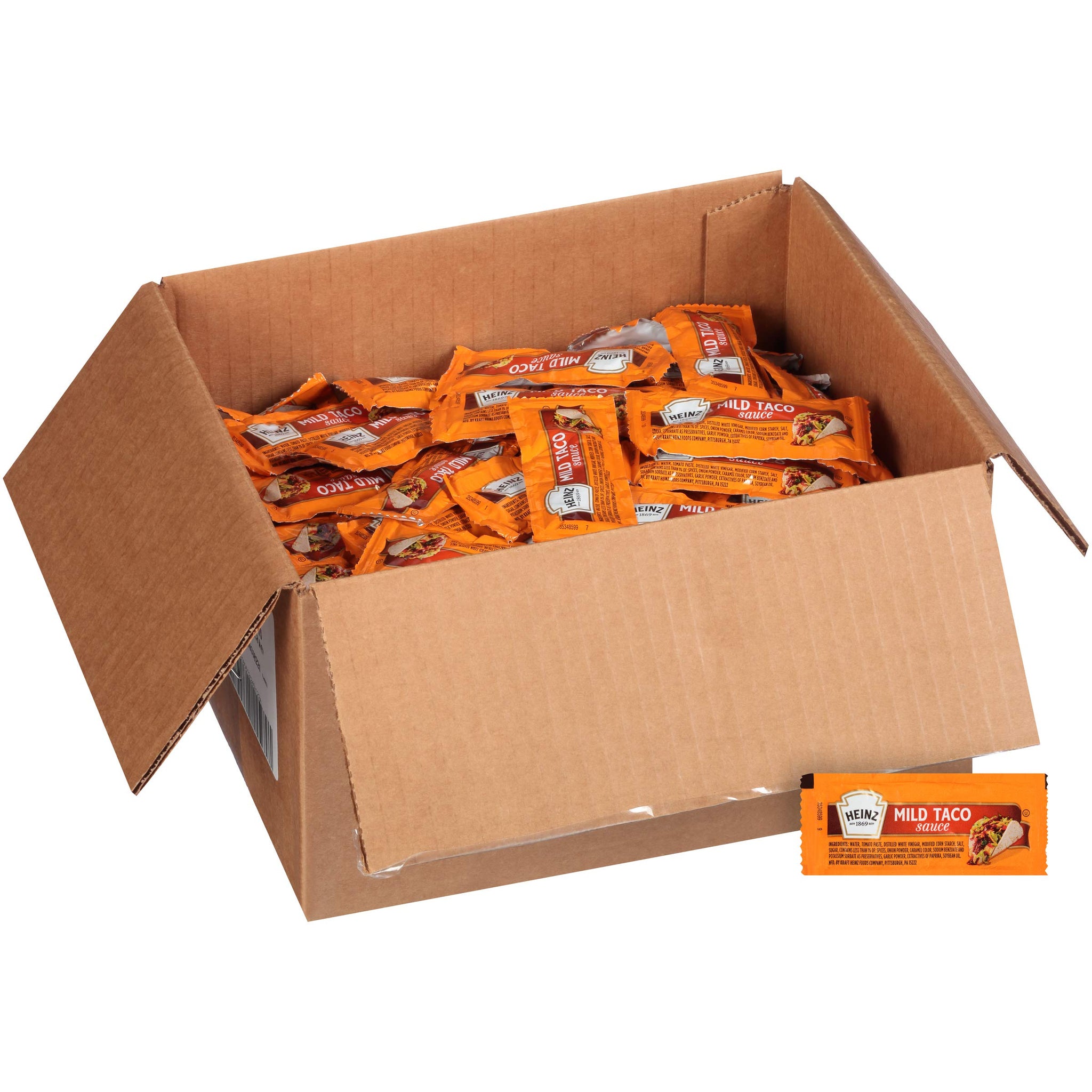 Heinz Mild Taco Sauce Single Serve Packet (0.3 oz Packets, Pack of 200)