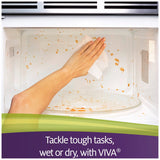 VIVA Choose-A-Sheet Paper Towels White Regular Roll 6 Count, Cloth-Like Texture, Strong & Soft Paper Towels for Ultimate Clean, 6 Count (Pack of 1)