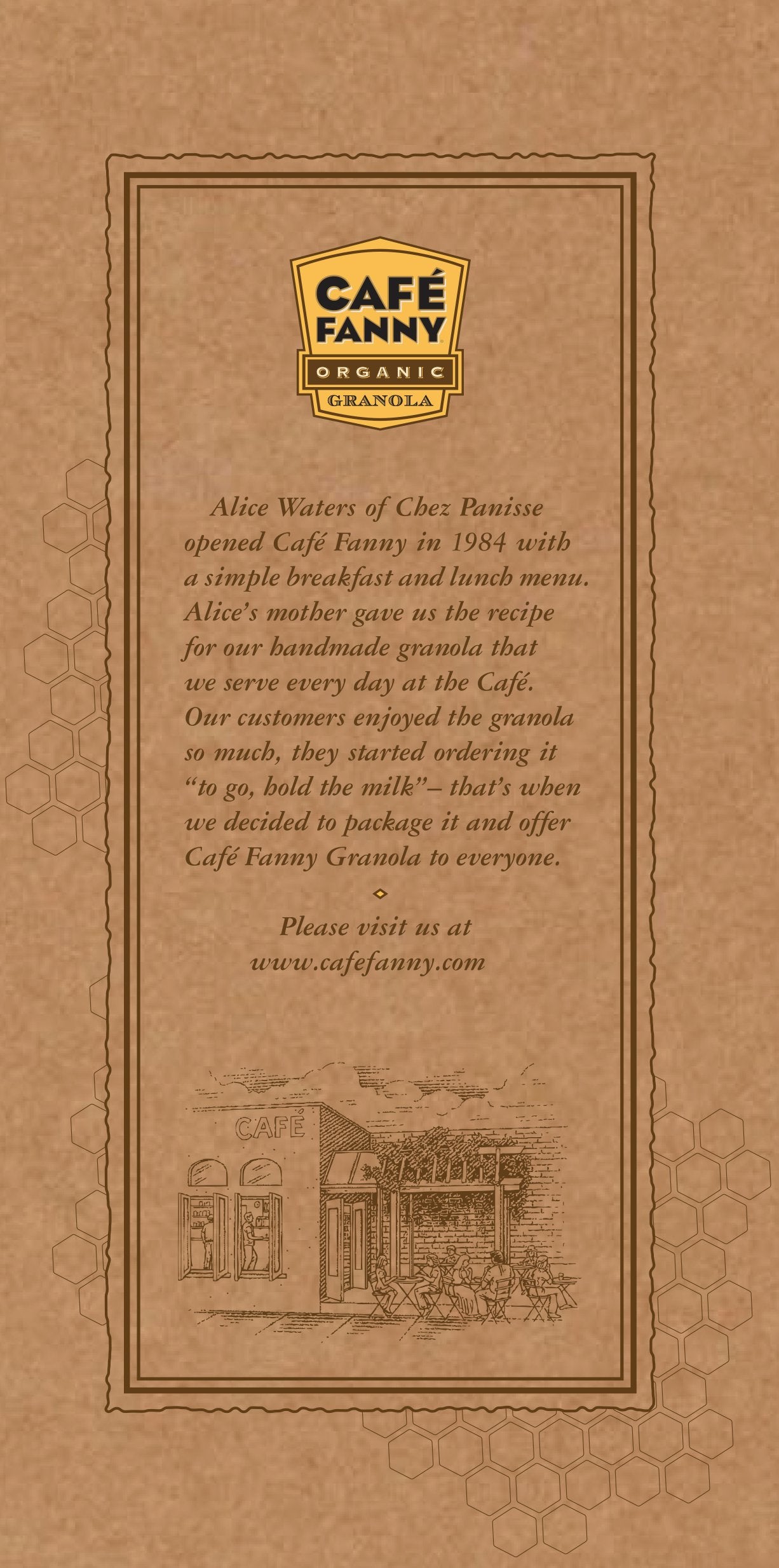 Cafe Fanny Granola Organic Granola Flaxseed